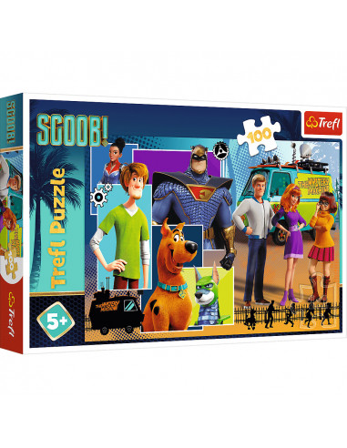 Puzzle Trefl Scooby Doo, Scooby unde esti? 100 piese,TR-16391