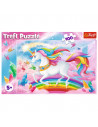 Puzzle Trefl Lumea de cristal a unicornilor 100 piese,TR-16364