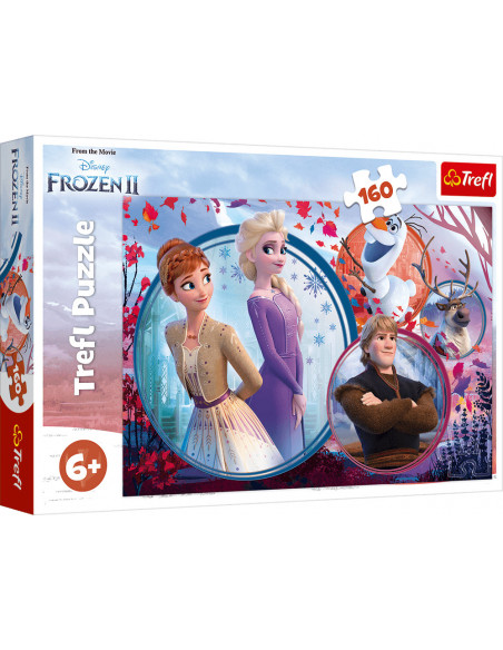 Puzzle Trefl Disney Frozen 2, Aventura surorilor 160