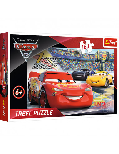 Puzzle Trefl Disney Cars, Accelereaza 160 piese,TR-15339