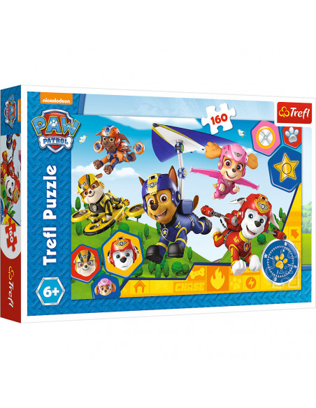 Puzzle Trefl Paw Patrol, Pregatiti de ajutor 160 piese,TR-15363