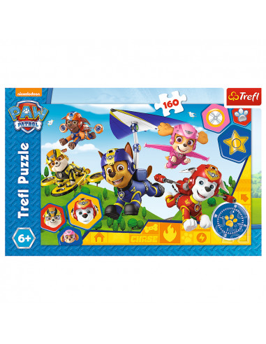 Puzzle Trefl Paw Patrol, Pregatiti de ajutor 160 piese,TR-15363