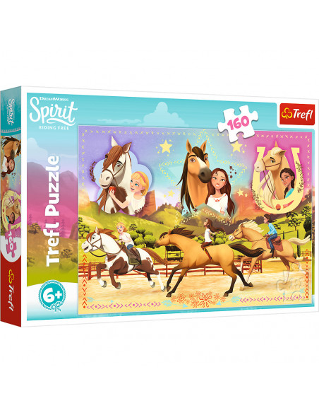 Puzzle Trefl DreamWorks Spirit, Cele trei prietene 160
