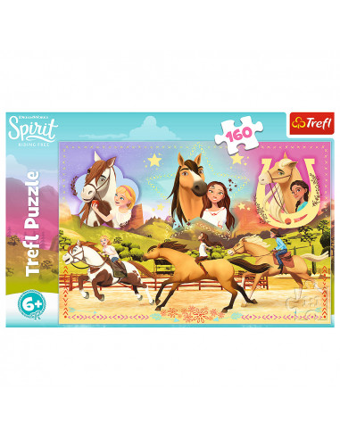 Puzzle Trefl DreamWorks Spirit, Cele trei prietene 160