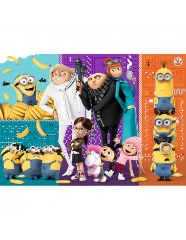 Puzzle Trefl Illumination Minions, Minionii in actiune 200