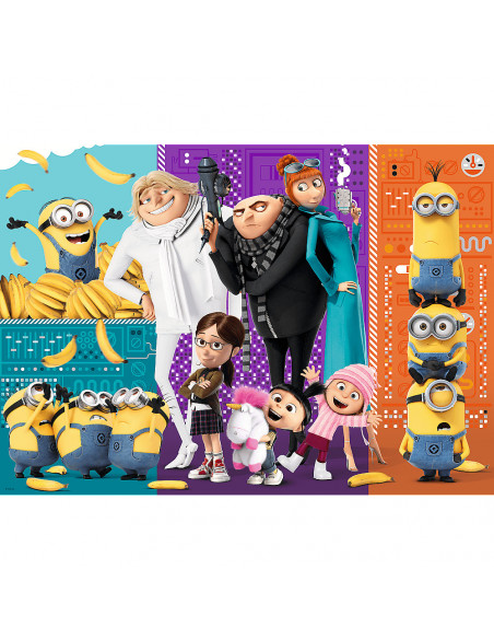 Puzzle Trefl Illumination Minions, Minionii in actiune 200