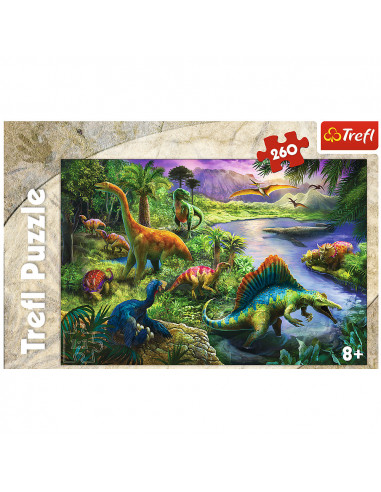 Puzzle Trefl Dinozauri 260 piese,TR-13214