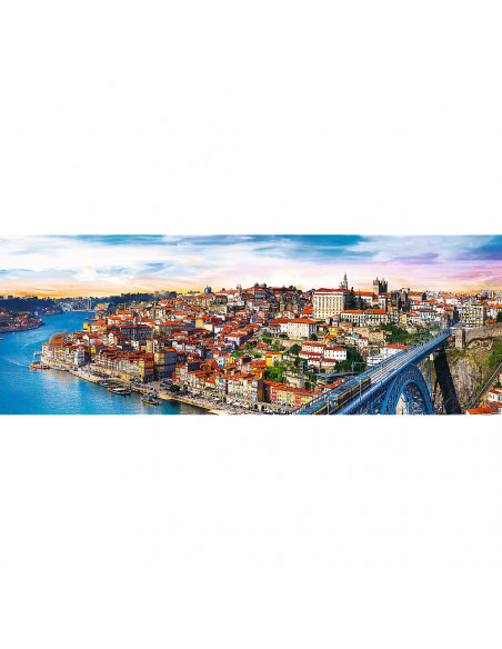 Puzzle Trefl Panorama, Orasul Porto Portugalia 500