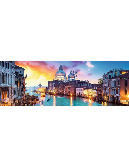 Puzzle Trefl Panorama, Canal Grande Venetia 1000 piese,TR-29037