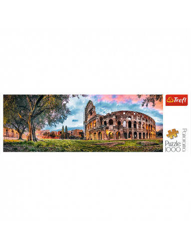 Puzzle Trefl Panorama, Colosseum in zori 1000 piese,TR-29030