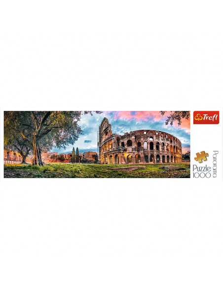 Puzzle Trefl Panorama, Colosseum in zori 1000 piese,TR-29030