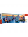 Puzzle Trefl Panorama, Miami dupa intuneric 1000 piese,TR-29027