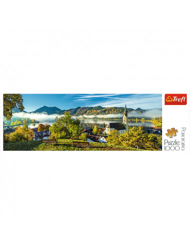 Puzzle Trefl Panorama, Lacul Schliersee 1000 piese,TR-29035