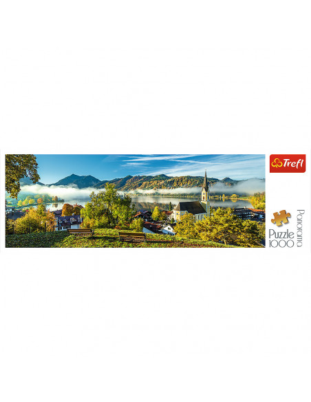 Puzzle Trefl Panorama, Lacul Schliersee 1000 piese,TR-29035