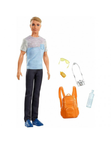 Papusa Barbie by Mattel Travel Ken,MT-FWV15