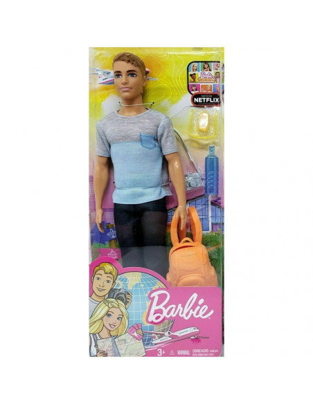 Papusa Barbie by Mattel Travel Ken,MT-FWV15