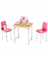 Set Barbie by Mattel Estate Masa cu scaune si accesorii