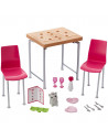 Set Barbie by Mattel Estate Masa cu scaune si accesorii