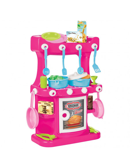 Bucatarie Pilsan Hamarat Kitchen Set pink,PL-03-335-PI Bucatarie Pilsan Hamarat Kitchen Set pink,PL-03-335-PI