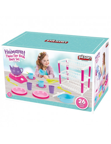 Set de servit ceaiul Pilsan Hamarat Three-Tier Dish