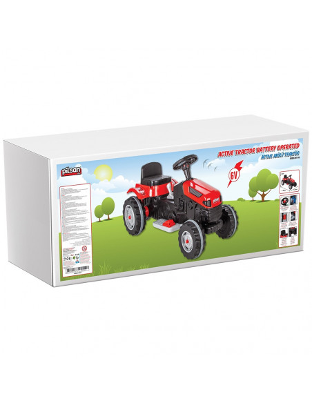 Tractor electric Pilsan Active 05-116 red,PL-05-116