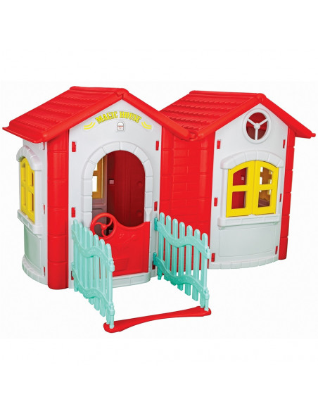 Casuta pentru copii Pilsan Double Magic House grey,PL-06-195-GY