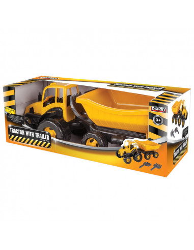 Tractor Pilsan 06-212 cu remorca si accesorii,PL-06-212