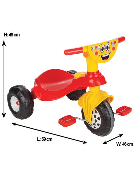 Tricicleta Pilsan Smart red,PL-07-132-RE