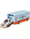 Camion Hot Wheels by Mattel Car Culture Euro Hauler cu masina