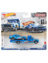 Camion Hot Wheels by Mattel Car Culture Retro Rig cu masina