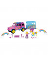 Set Dickie Toys Unicorn Trailer masina Mercedes-Benz AMG 500 cu