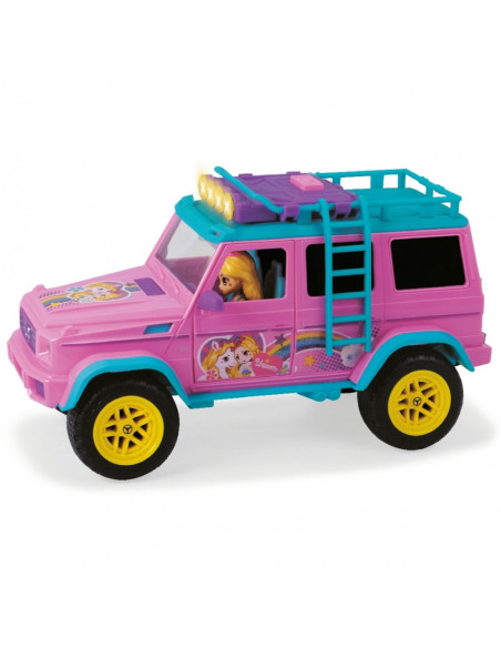 Set Dickie Toys Unicorn Trailer masina Mercedes-Benz AMG 500 cu