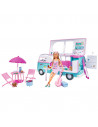 Rulota Simba Hawaii Camper cu papusa Steffi Love 29 cm si