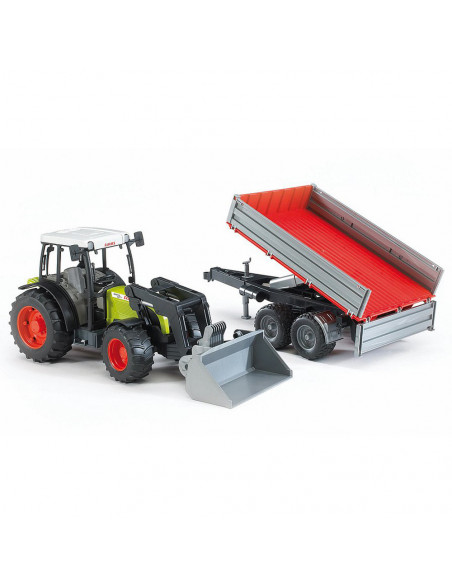 BRUDER - TRACTOR CLAAS NECTIS 267 F CU REMORCA