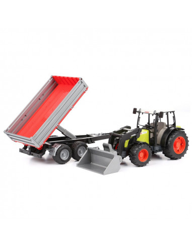 BRUDER - TRACTOR CLAAS NECTIS 267 F CU REMORCA