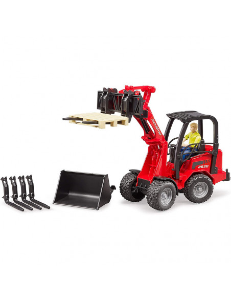 BRUDER - INCARCATOR COMPACT SCHAFFER 2034 CU FIGURINA SI