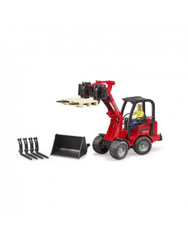 BRUDER - INCARCATOR COMPACT SCHAFFER 2034 CU FIGURINA SI