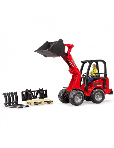 BRUDER - INCARCATOR COMPACT SCHAFFER 2034 CU FIGURINA SI