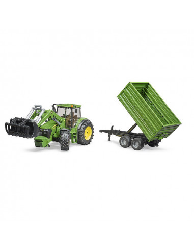 BRUDER - TRACTOR JOHN DEERE 7930 CU INCARCATOR FRONTAL SI