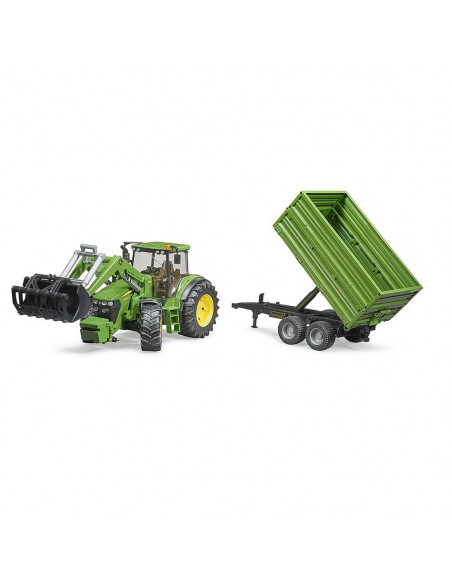 BRUDER - TRACTOR JOHN DEERE 7930 CU INCARCATOR FRONTAL SI
