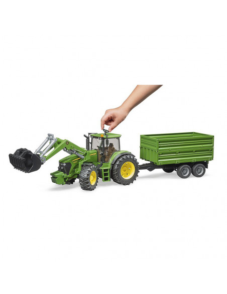 BRUDER - TRACTOR JOHN DEERE 7930 CU INCARCATOR FRONTAL SI