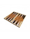 Joc 3 in 1: Sah, table, dame! Cutie lemn, 47x25cm,ROB-A4832