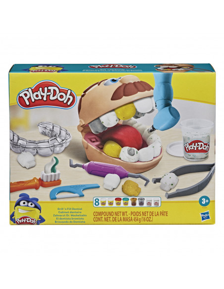 Play-doh Set Dentistul Cu Accesorii Si Dinti Colorati,F1259