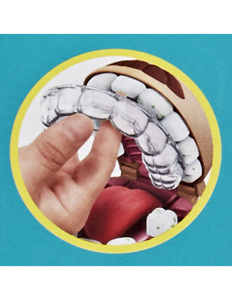 Play-doh Set Dentistul Cu Accesorii Si Dinti Colorati,F1259