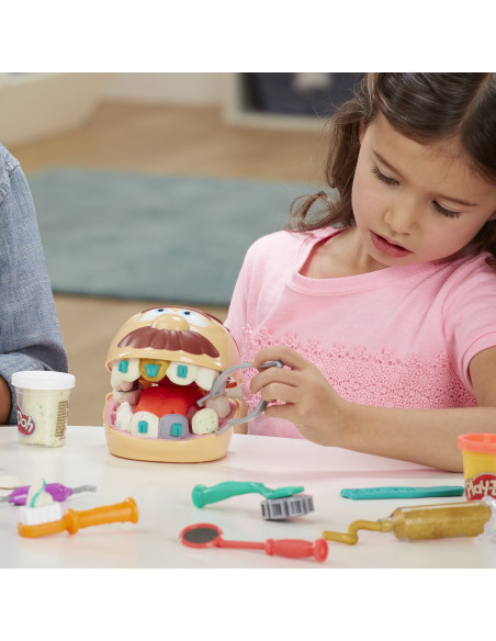 Play-doh Set Dentistul Cu Accesorii Si Dinti Colorati,F1259