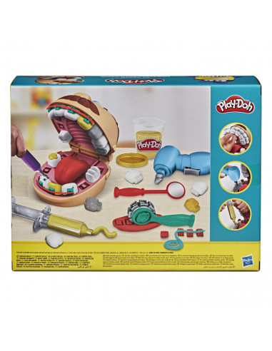 Play-doh Set Dentistul Cu Accesorii Si Dinti Colorati,F1259