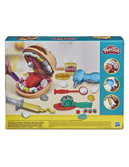 Play-doh Set Dentistul Cu Accesorii Si Dinti Colorati,F1259