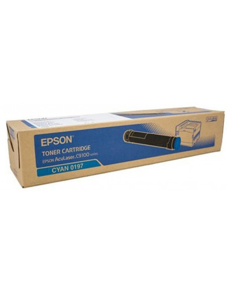 Cartus Toner Original Epson C13S050197 Cyan, 12000