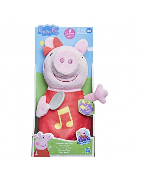 Pepa Pig Plus Muzical 28cm,F2187