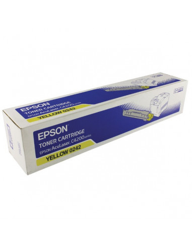 Cartus Toner Original Epson C13S050242 Yellow, 8500